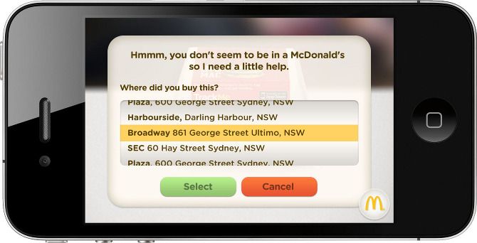 McDonalds Australia Site and App