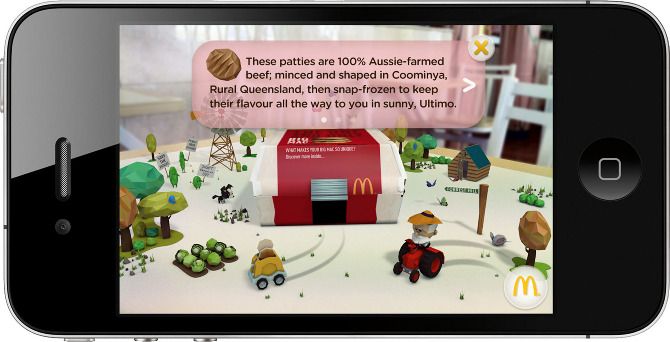 McDonalds Australia Site and App